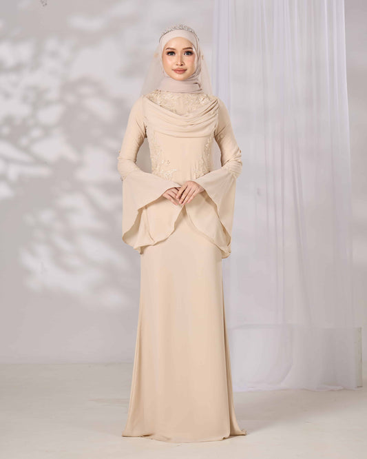 MINOR DEFECT ARISSA DRESS (CHAMPAGNE)