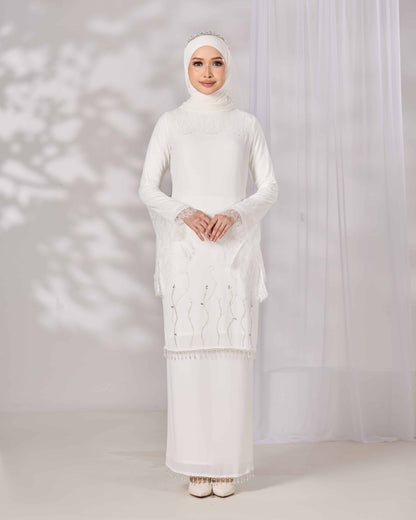 MINOR DEFECT HELIANA KURUNG (OFF WHITE)