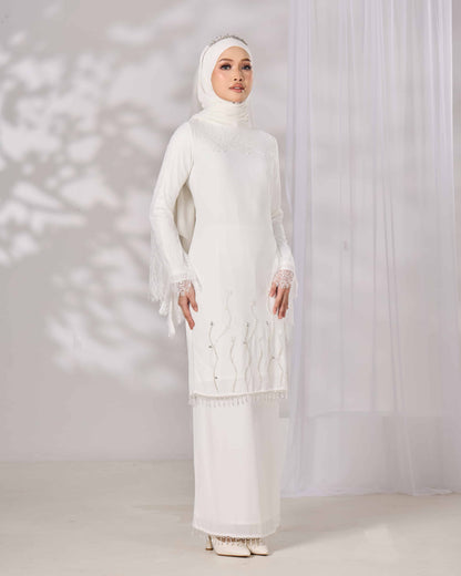 MINOR DEFECT HELIANA KURUNG (OFF WHITE)