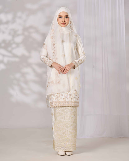 MINOR DEFECT DAHLIA KURUNG (OFF WHITE)