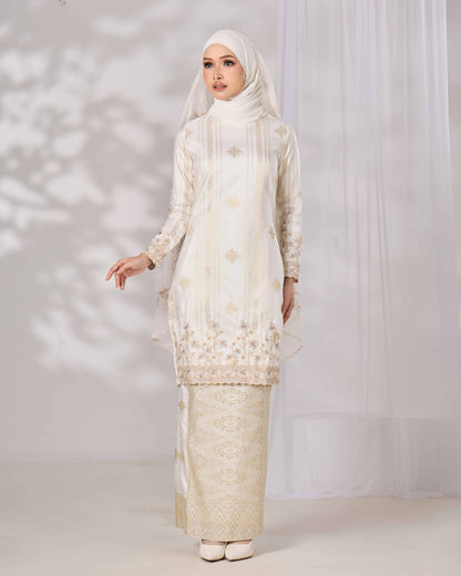 MINOR DEFECT DAHLIA KURUNG (OFF WHITE)