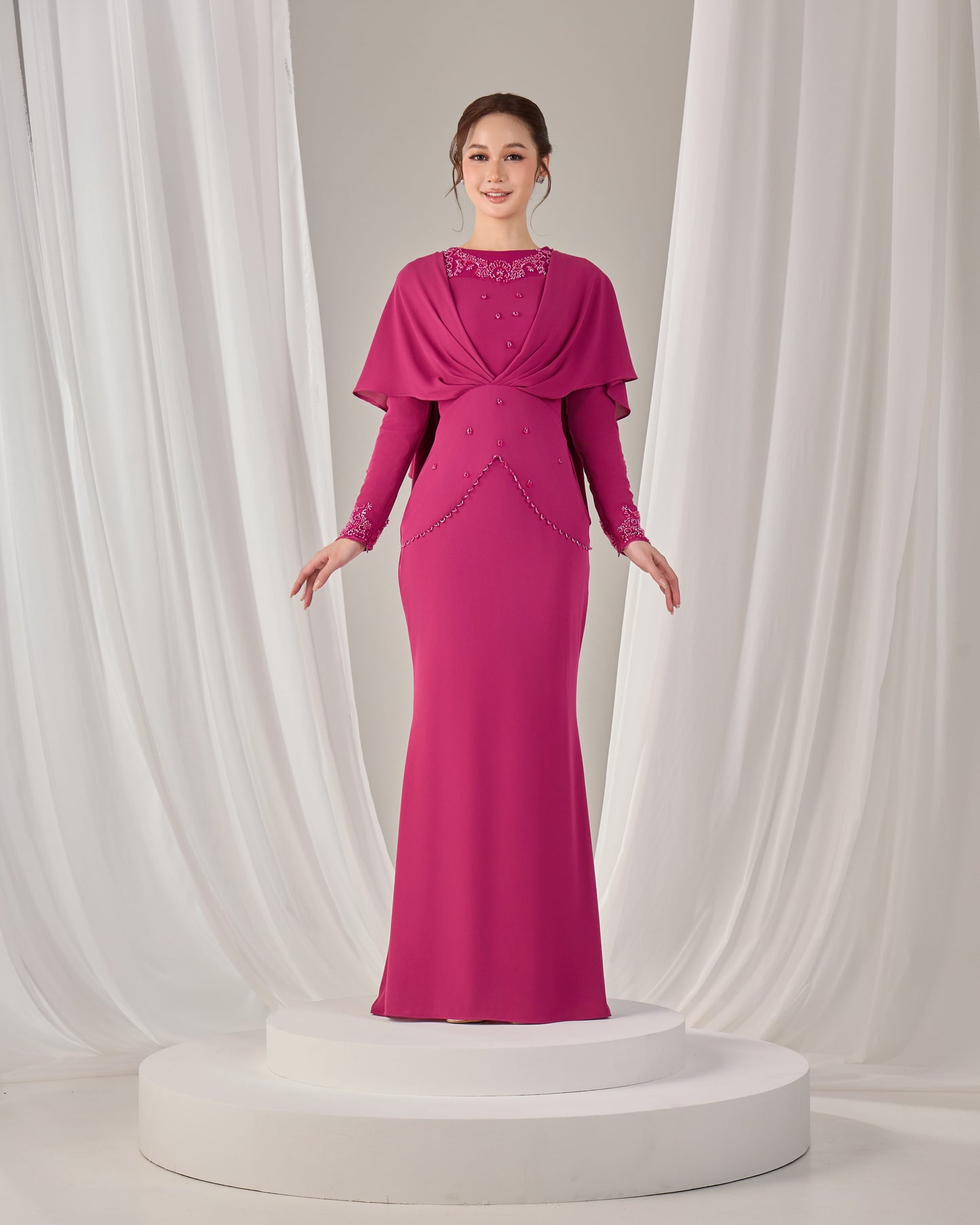 NAHLIA KURUNG (DARK FUCHSIA)