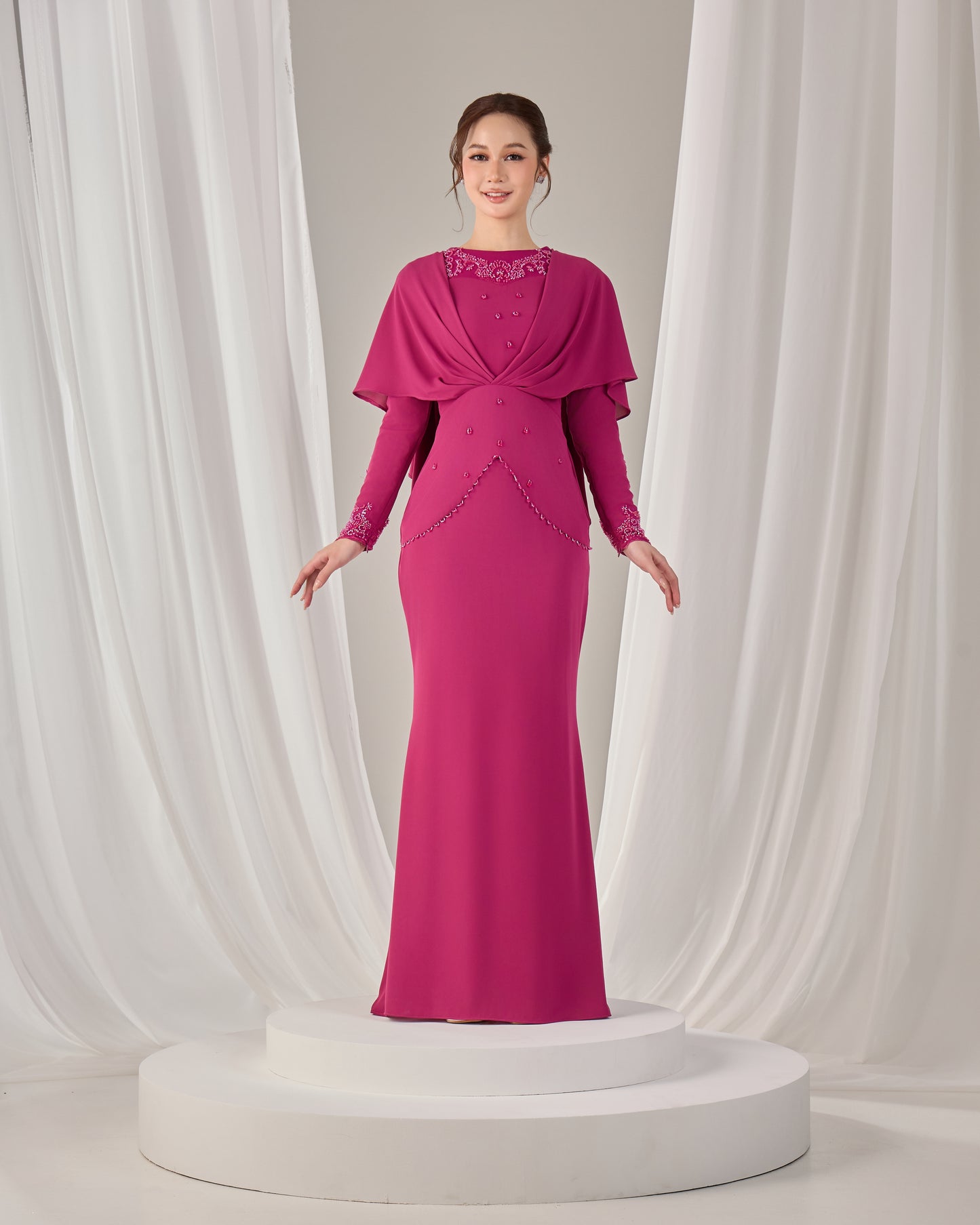 NAHLIA KURUNG (DARK FUCHSIA)