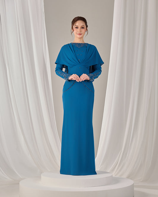 NAHLIA KURUNG (TEAL BLUE)