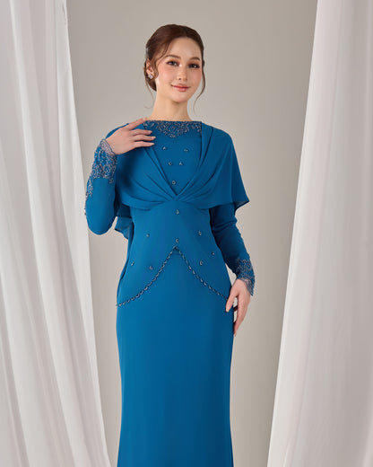 NAHLIA KURUNG (TEAL BLUE)