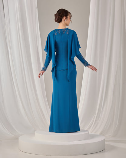 NAHLIA KURUNG (TEAL BLUE)