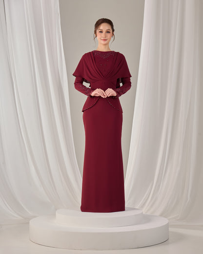 NAHLIA KURUNG (BURGUNDY)