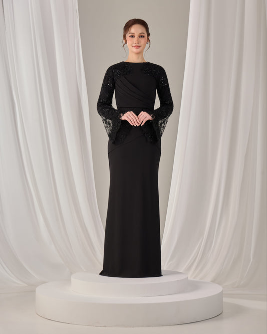 NARISSA DRESS (BLACK)