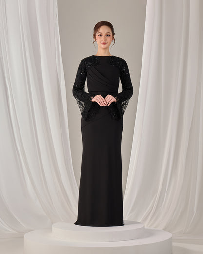 NARISSA DRESS (BLACK)