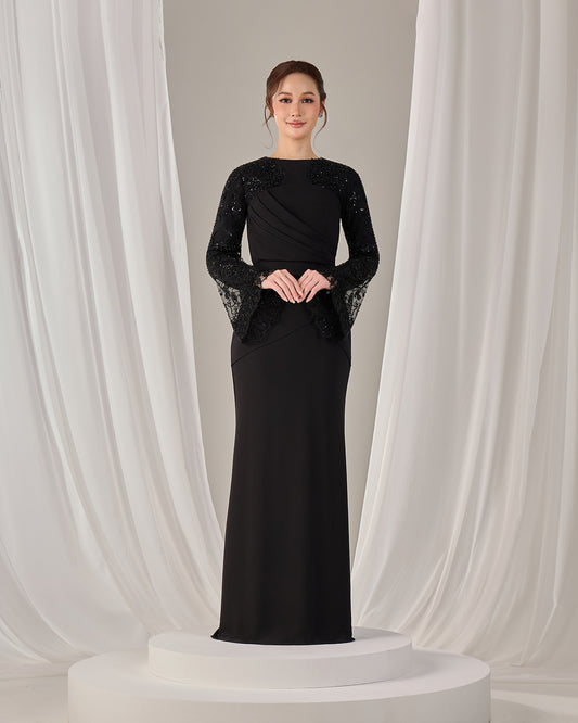 NARISSA DRESS (BLACK)