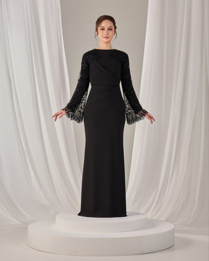 NARISSA DRESS (BLACK)