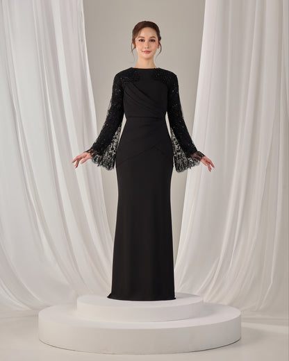 NARISSA DRESS (BLACK)