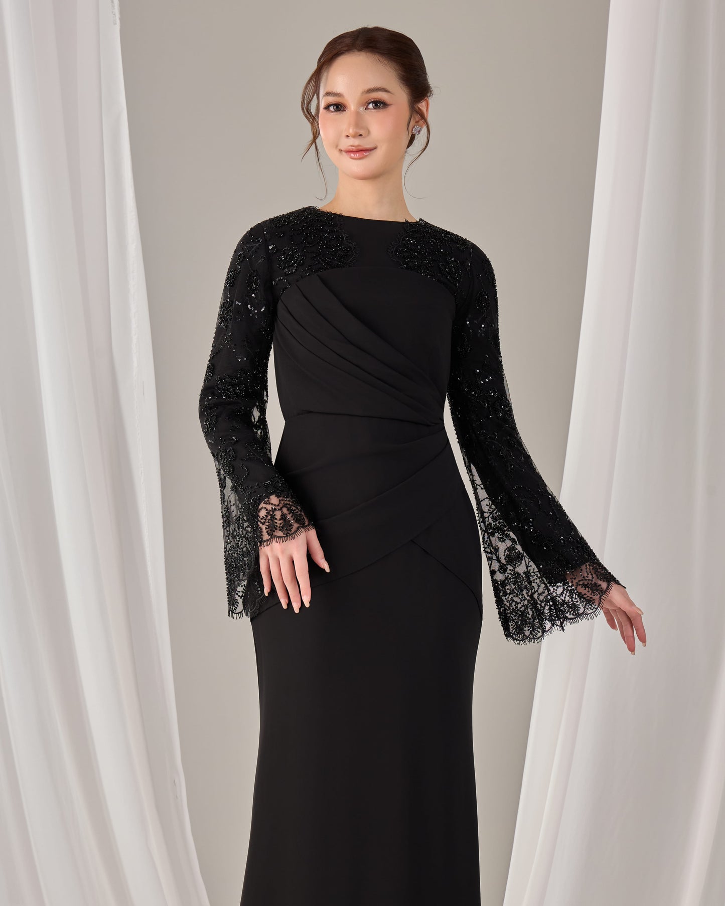NARISSA DRESS (BLACK)