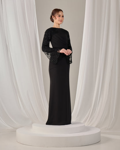 NARISSA DRESS (BLACK)