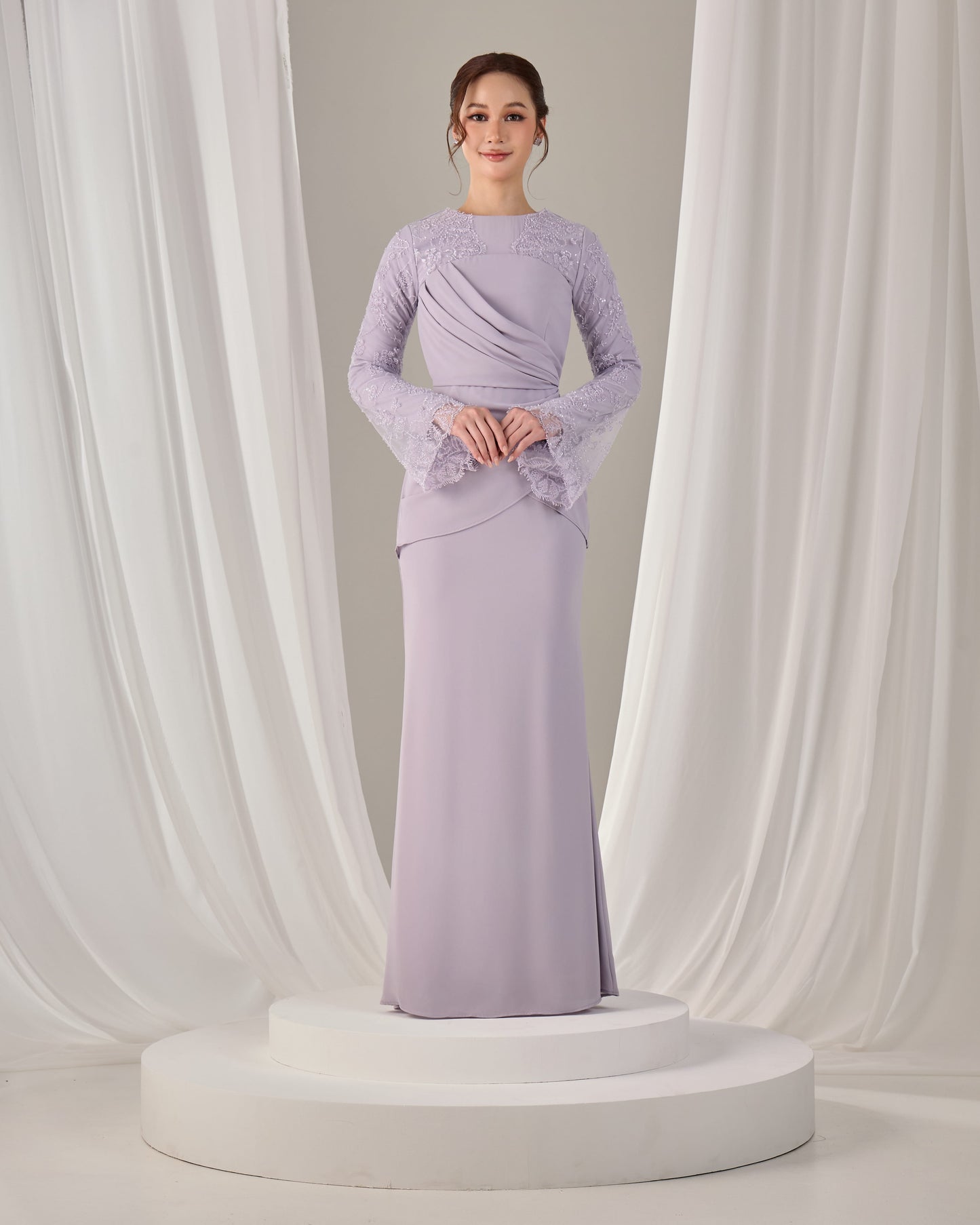 NARISSA DRESS (MAUVE)