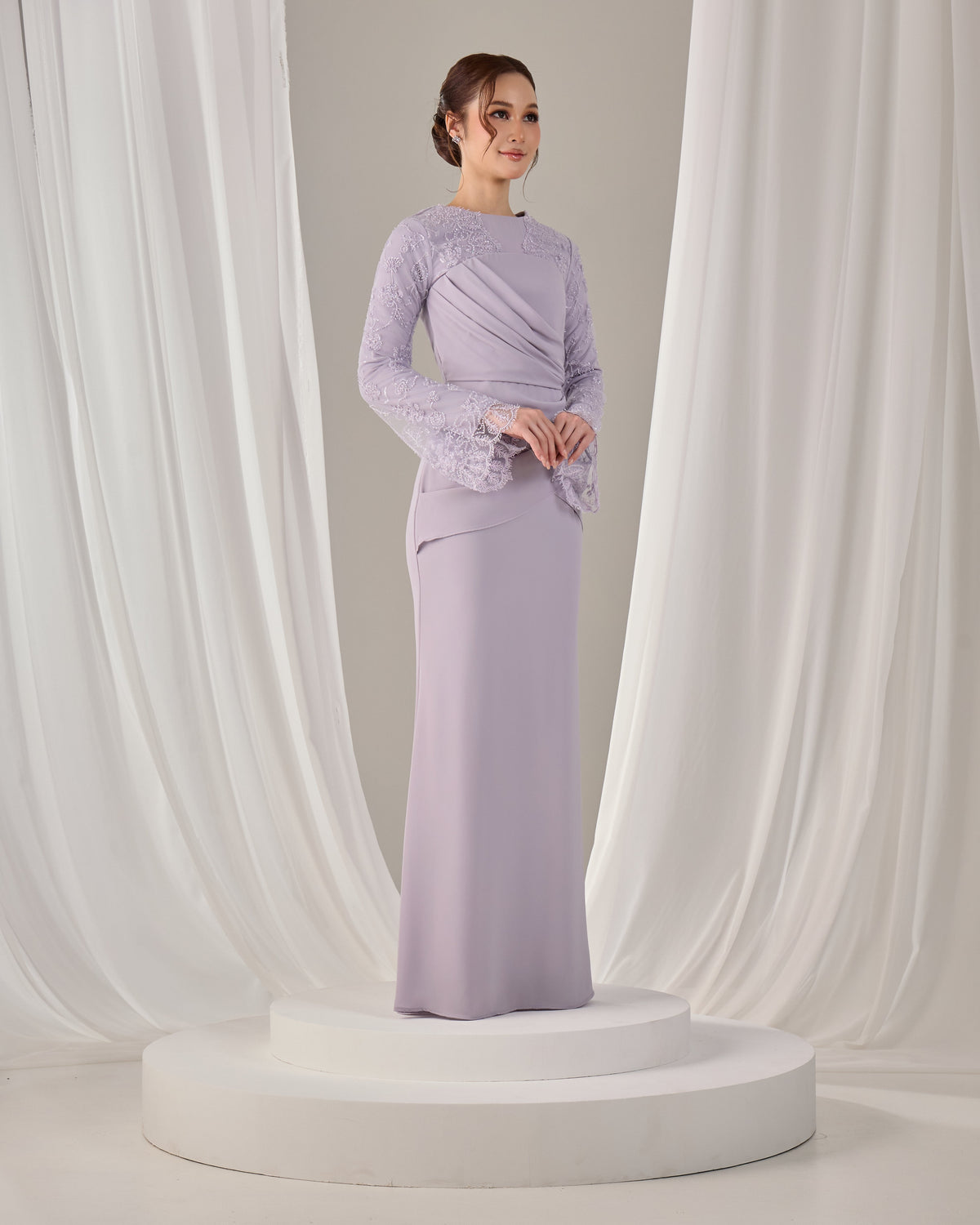 MINOR DEFECT NARISSA DRESS (MAUVE)