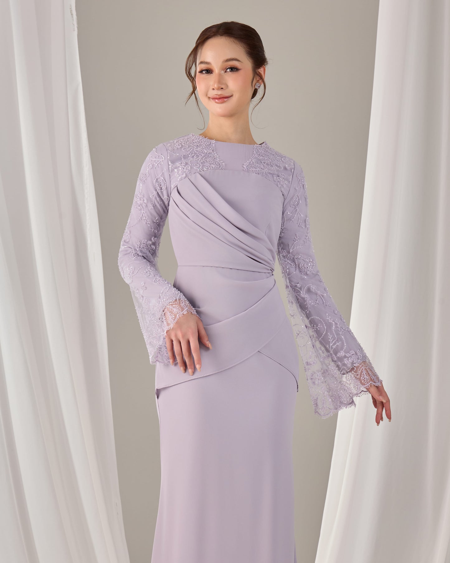 NARISSA DRESS (MAUVE)