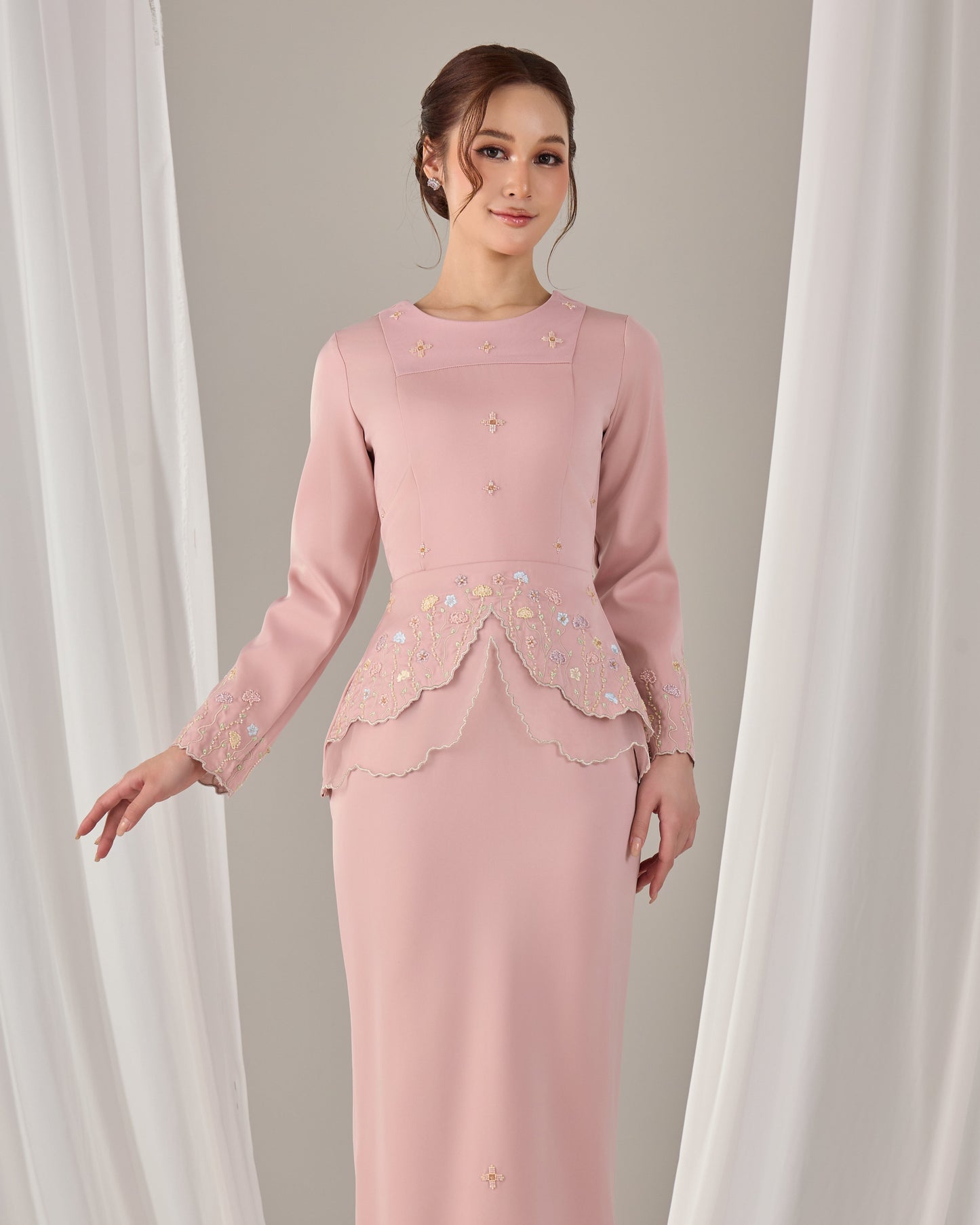 MINOR DEFECT NAYARA KURUNG (DUSTY PINK)