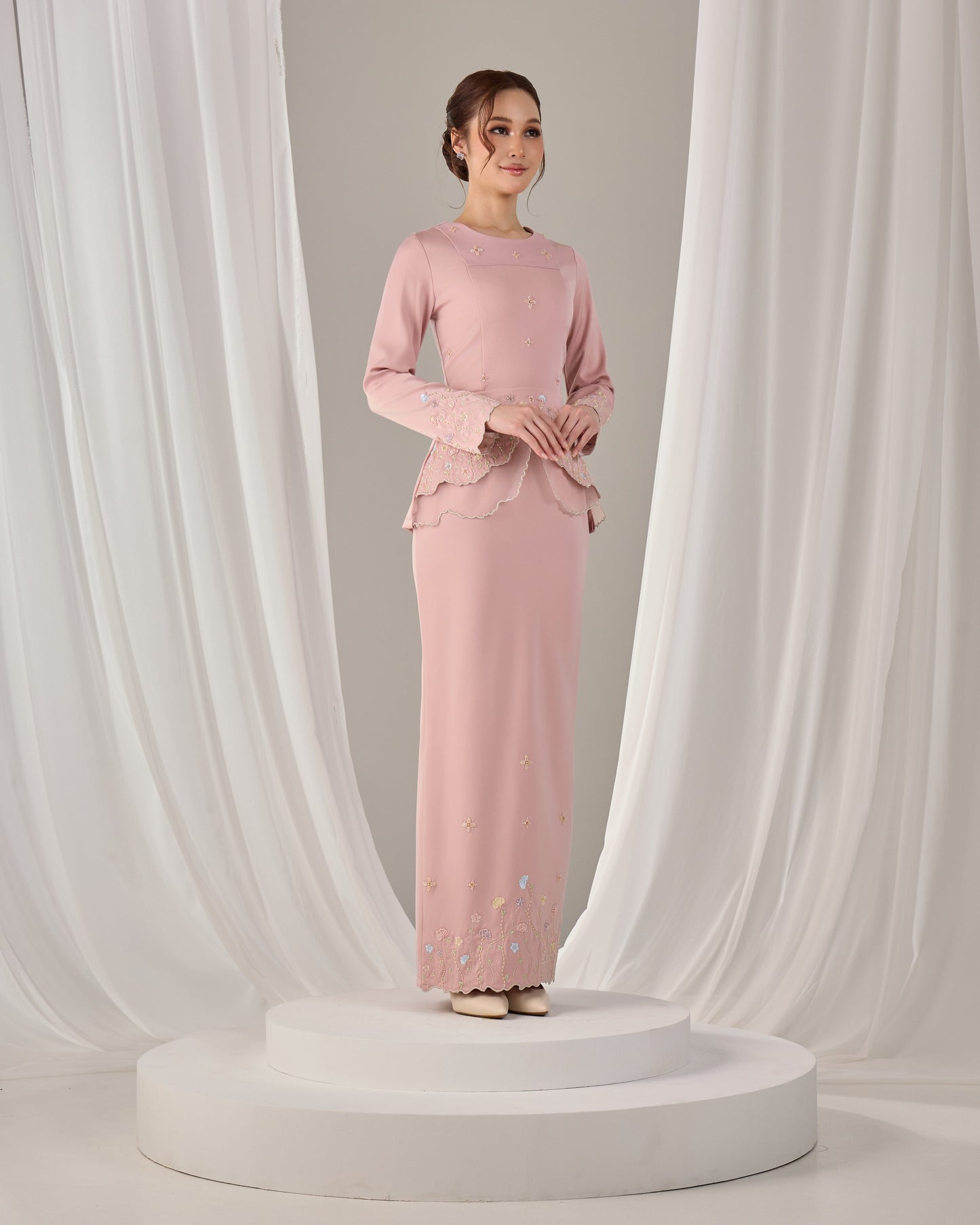 MINOR DEFECT NAYARA KURUNG (DUSTY PINK)