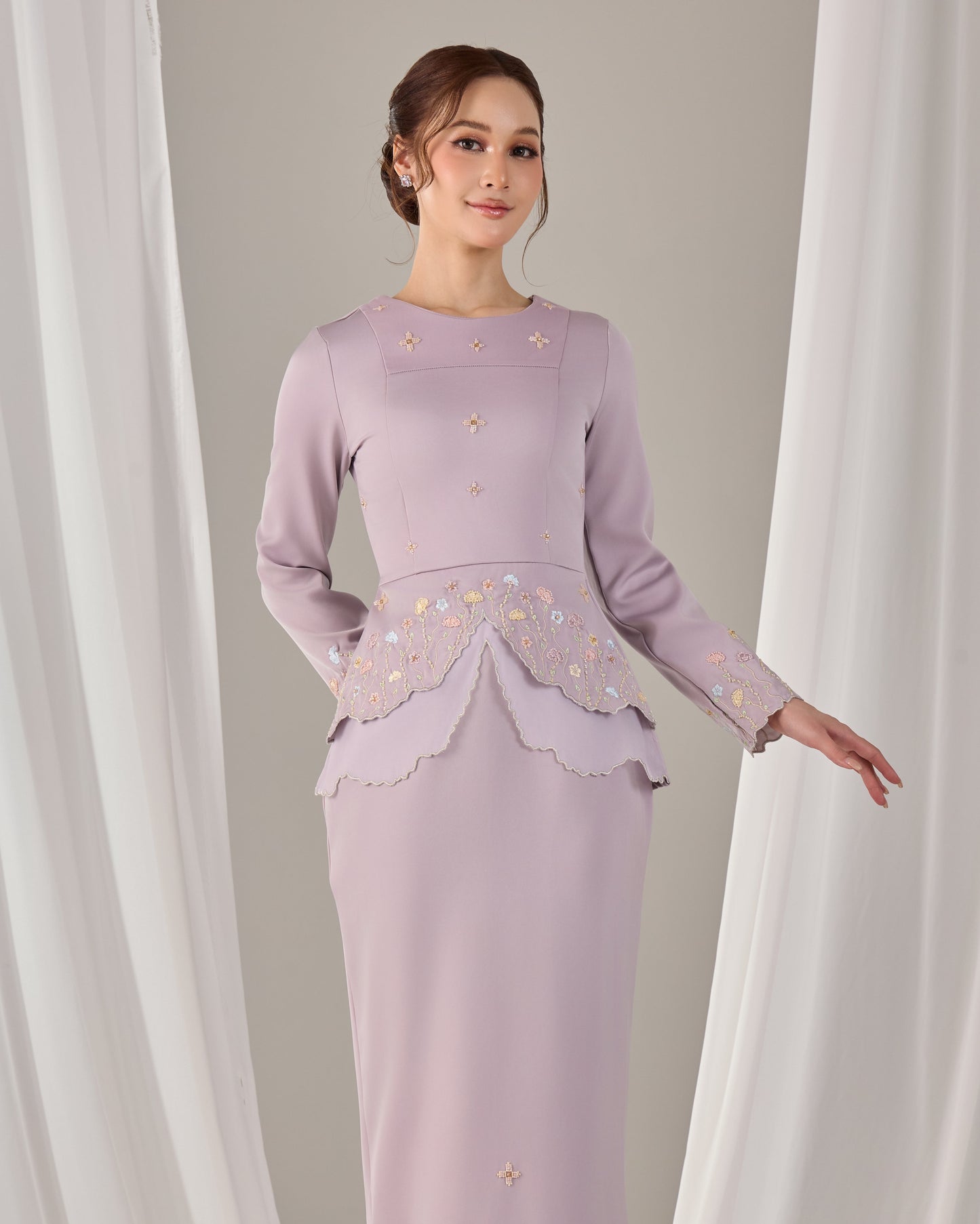 MINOR DEFECT NAYARA KURUNG (MAUVE)