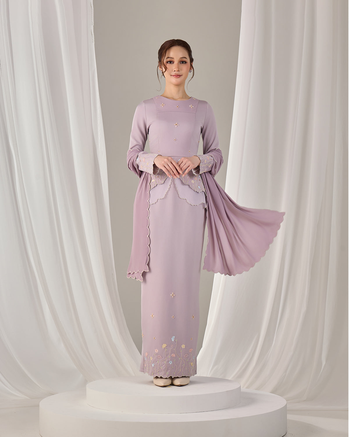 MINOR DEFECT NAYARA KURUNG (MAUVE)