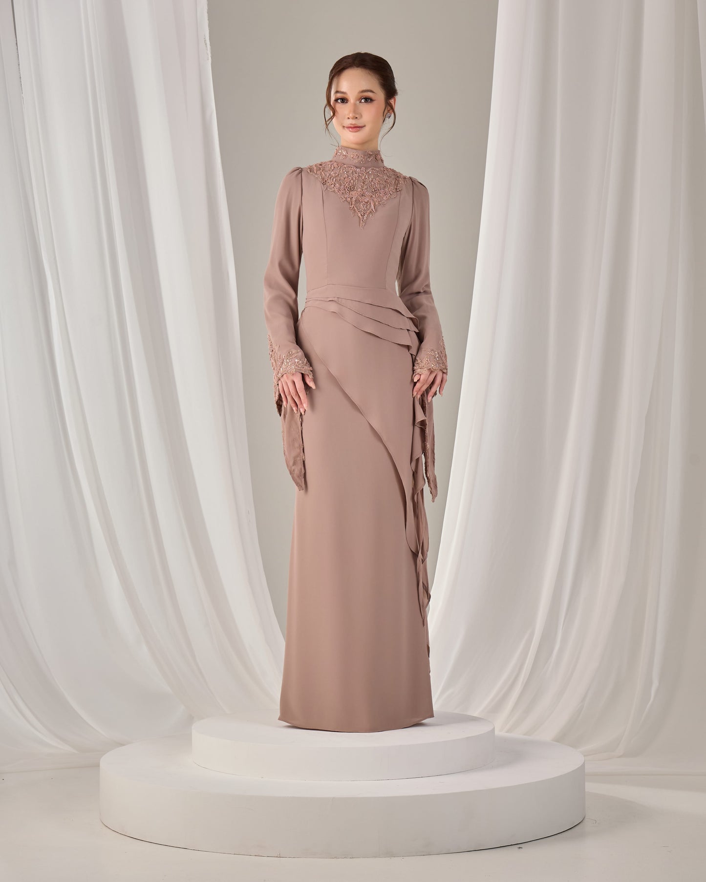 AVELIA DRESS (KHAKI)