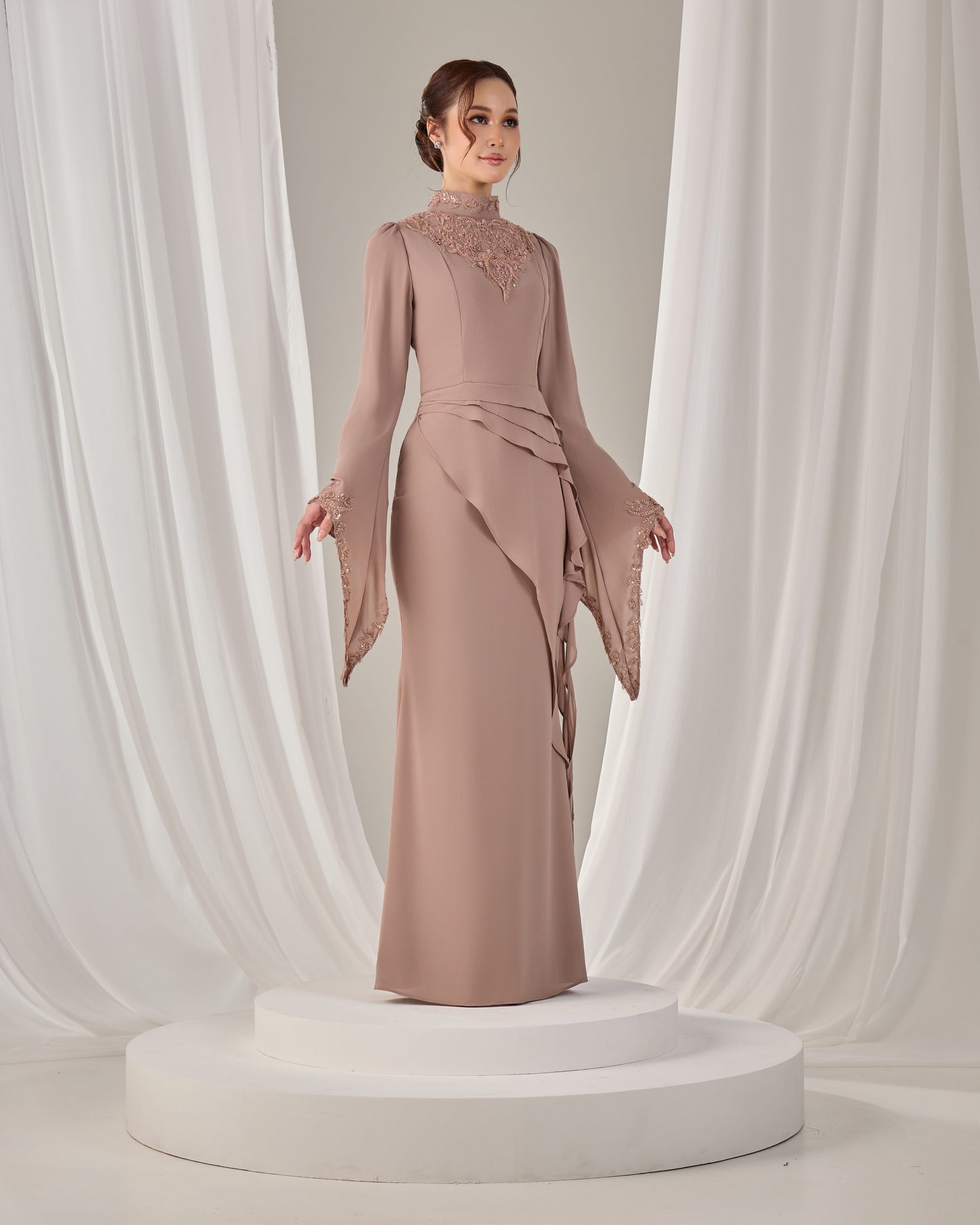 AVELIA DRESS (KHAKI)