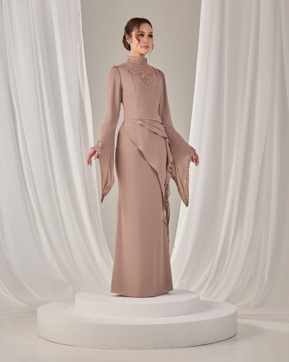 AVELIA DRESS (KHAKI)