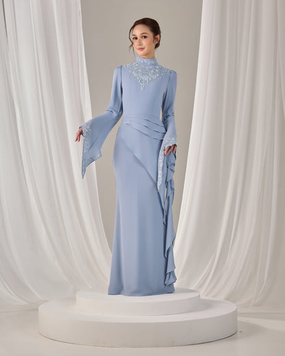 AVELIA DRESS (ASH BLUE)
