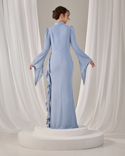 AVELIA DRESS (ASH BLUE)