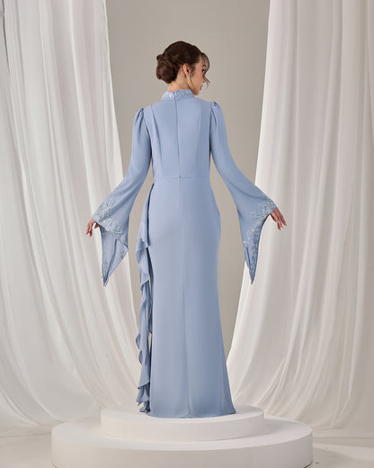 AVELIA DRESS (ASH BLUE)