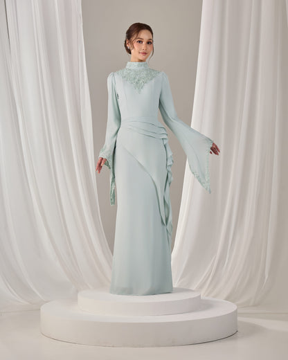 AVELIA DRESS (MINT GREEN)