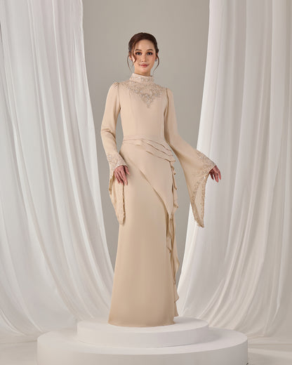 AVELIA DRESS (CHAMPAGNE)