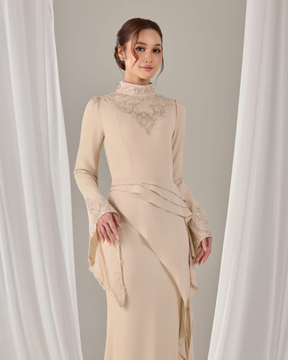 AVELIA DRESS (CHAMPAGNE)