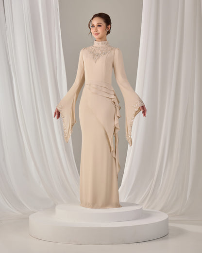 AVELIA DRESS (CHAMPAGNE)