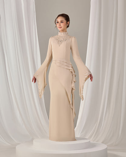 AVELIA DRESS (CHAMPAGNE)