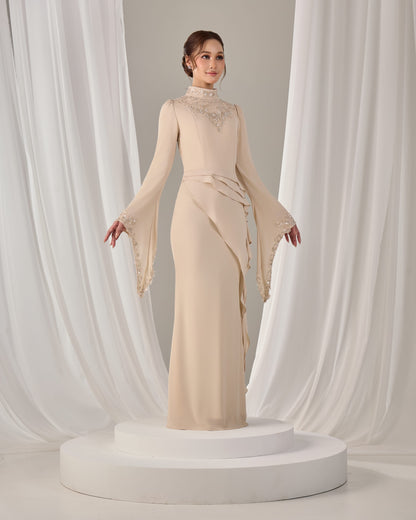 AVELIA DRESS (CHAMPAGNE)
