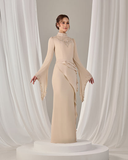 AVELIA DRESS (CHAMPAGNE)