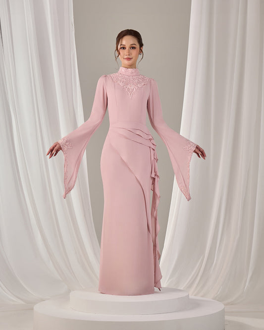MINOR DEFECT AVELIA DRESS (PINK)