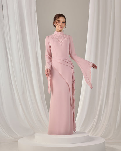 MINOR DEFECT AVELIA DRESS (PINK)
