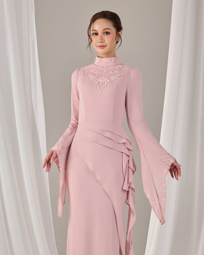 MINOR DEFECT AVELIA DRESS (PINK)