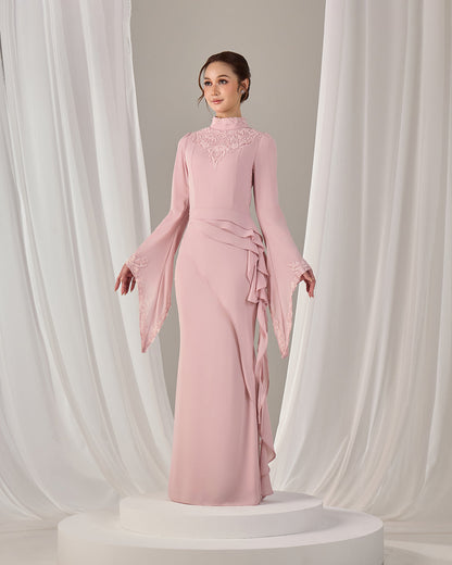 MINOR DEFECT AVELIA DRESS (PINK)