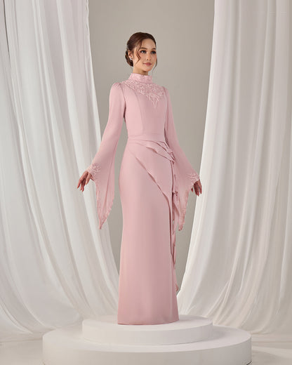 MINOR DEFECT AVELIA DRESS (PINK)
