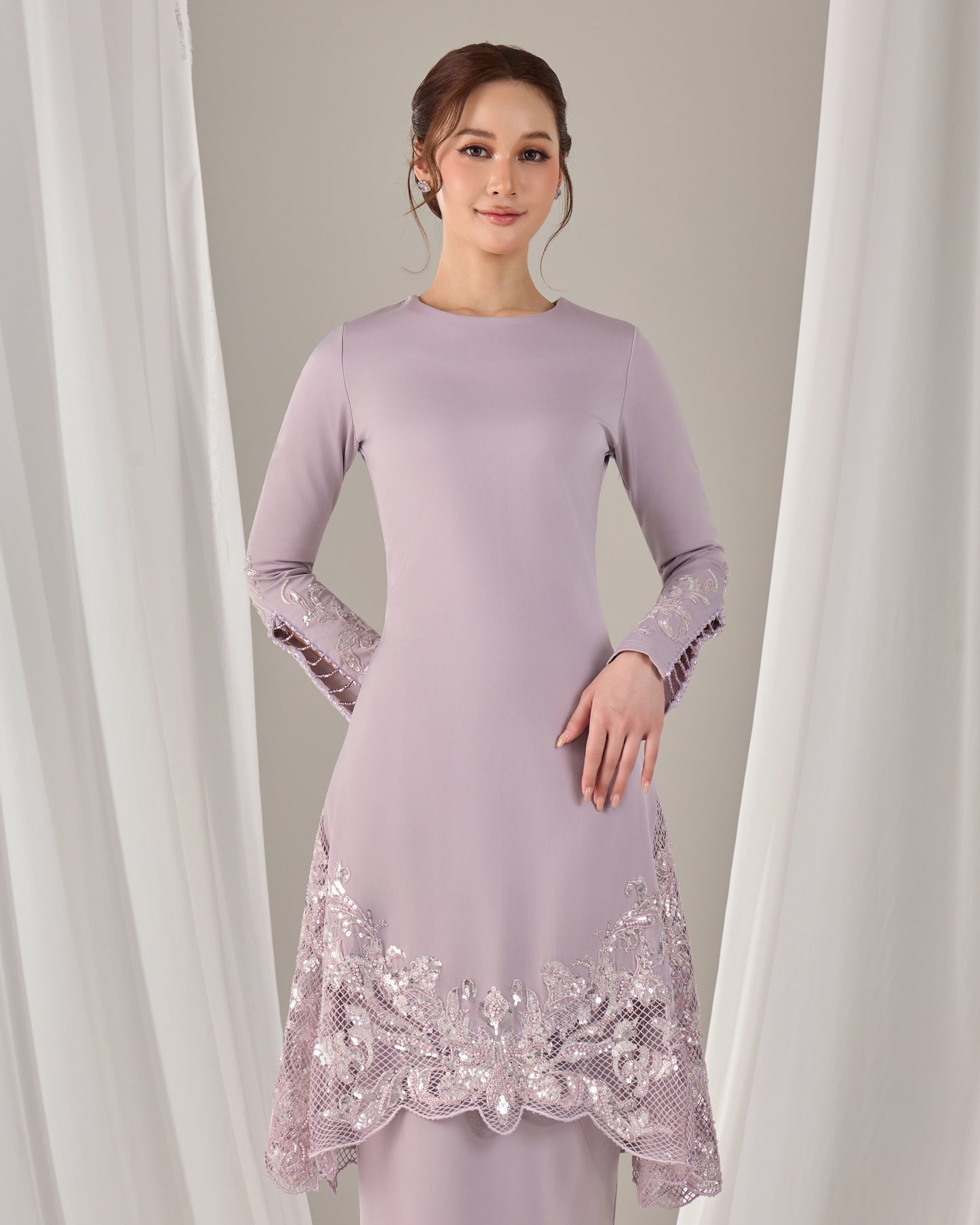 MINOR DEFECT SURI KURUNG (MAUVE)