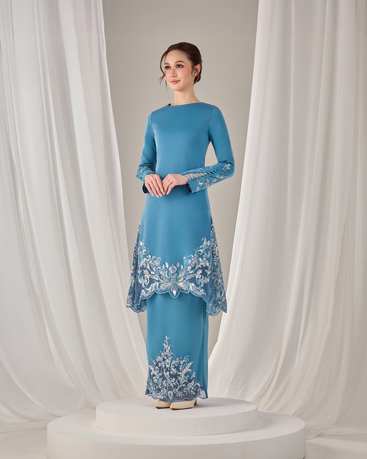 SURI KURUNG (DIAMOND TEAL BLUE)