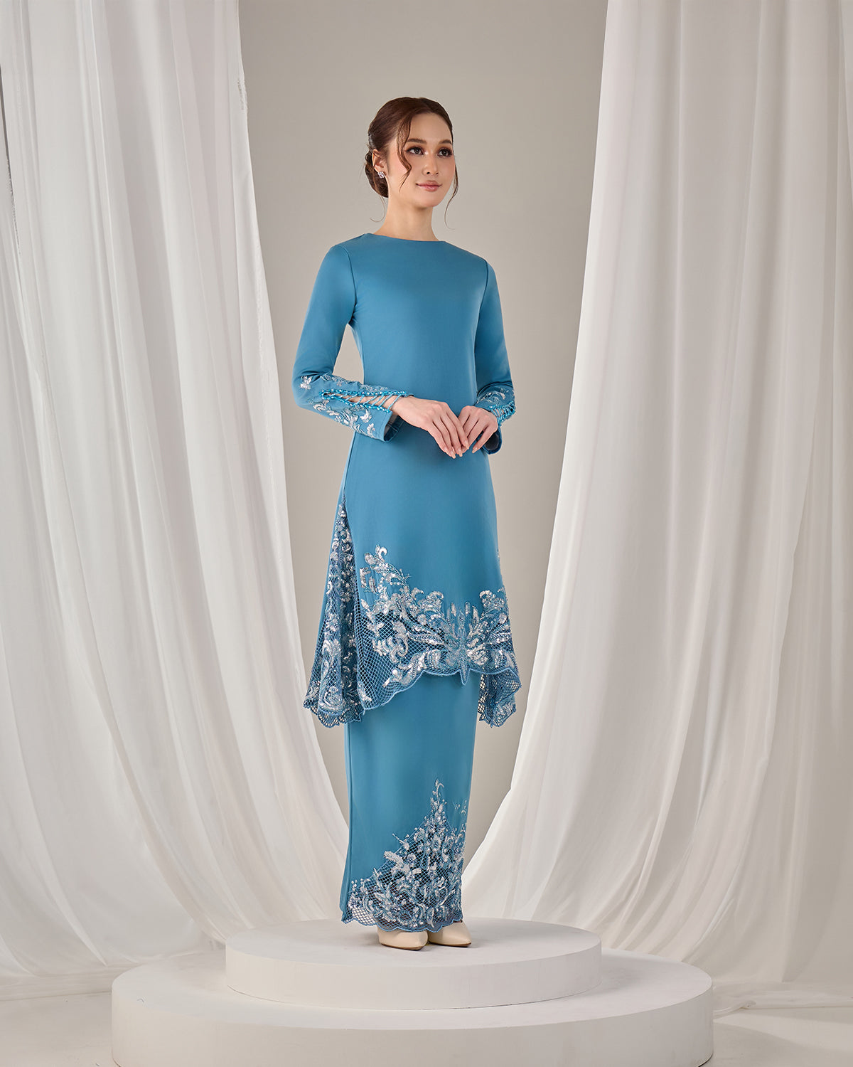 SURI KURUNG (DIAMOND TEAL BLUE)