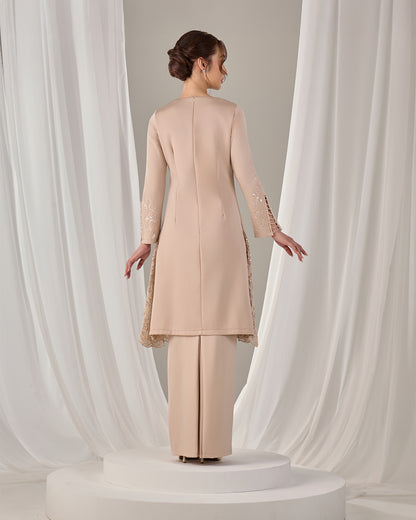 MINOR DEFECT SURI BRIDE KURUNG (CHAMPAGNE)