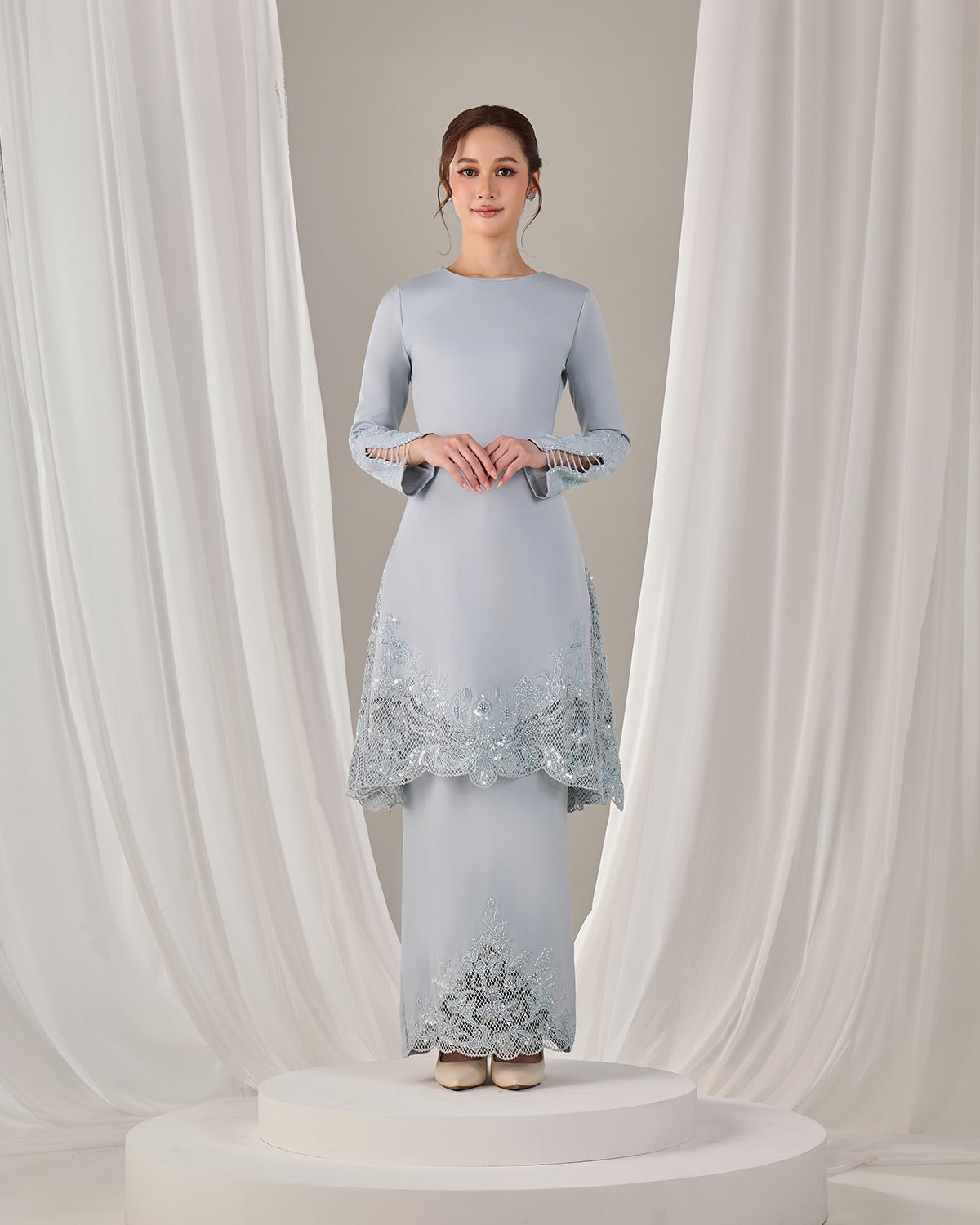MINOR DEFECT SURI BRIDE KURUNG (POWDER BLUE)