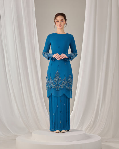 DARIYA KURUNG (TEAL BLUE)