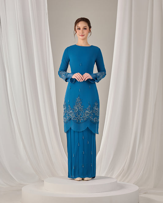DARIYA KURUNG (TEAL BLUE)